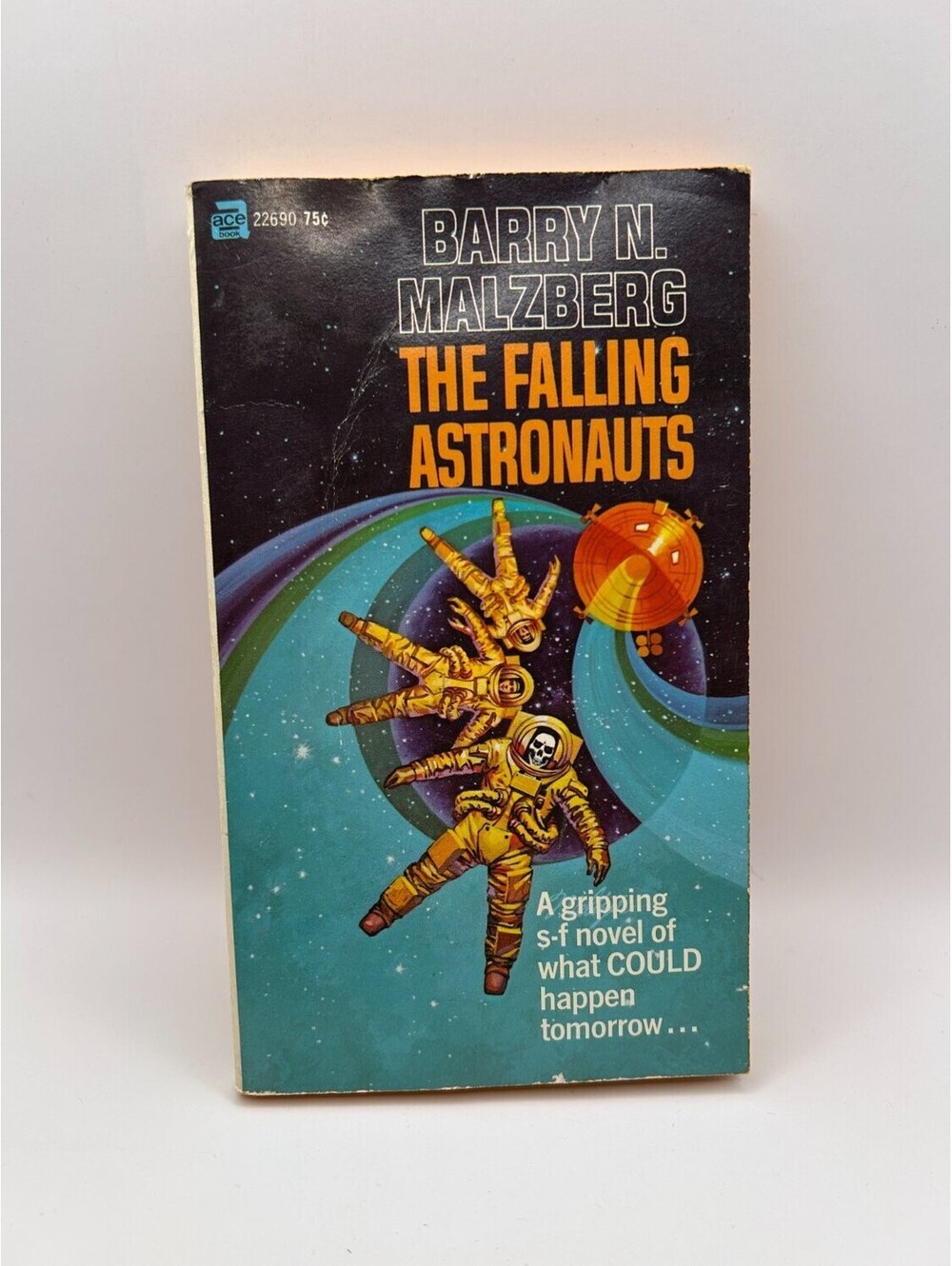 Barry N. Malzberg the Falling Astronauts Paperback 1970s First Edition 1971